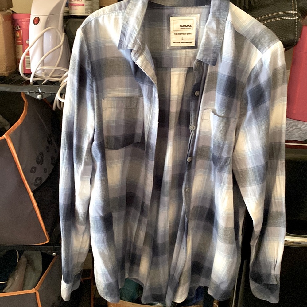 COPY - COPY - Woman’s plaid shirt, never used
